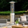 Round Commercial Glass Cylinder Patio Heater