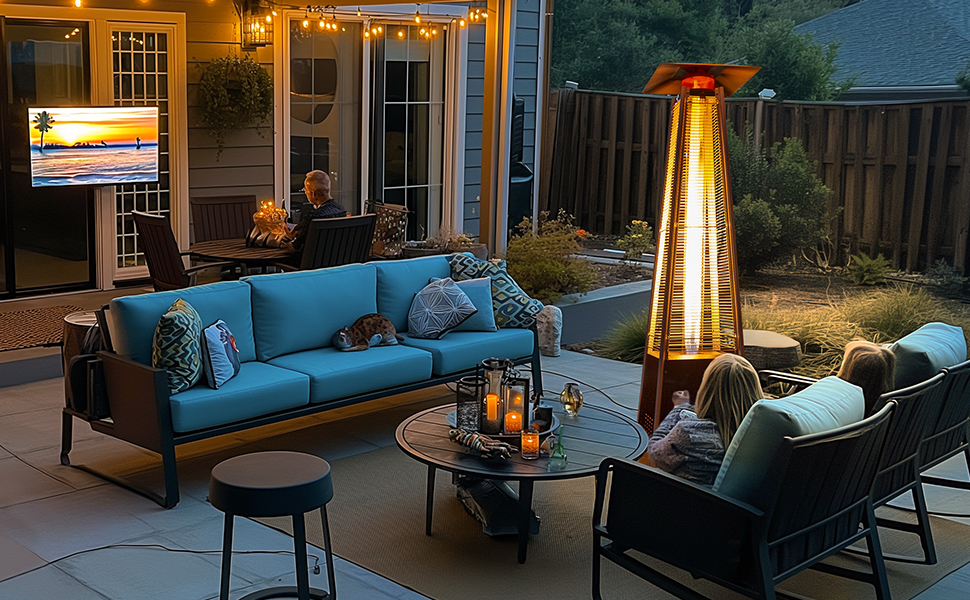 Pyramid Patio Heater