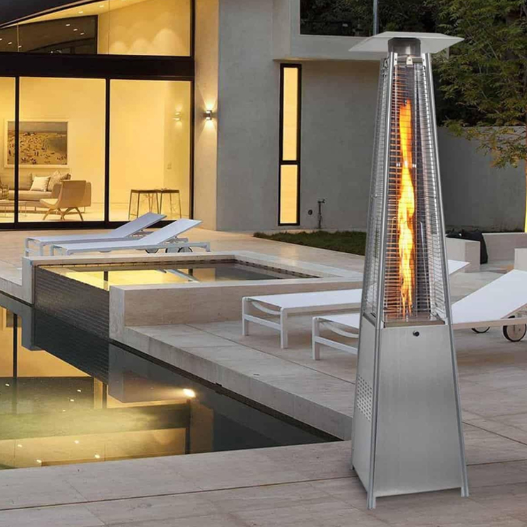 Stainless-Steel-Pyramid-Flame-Patio-Heater