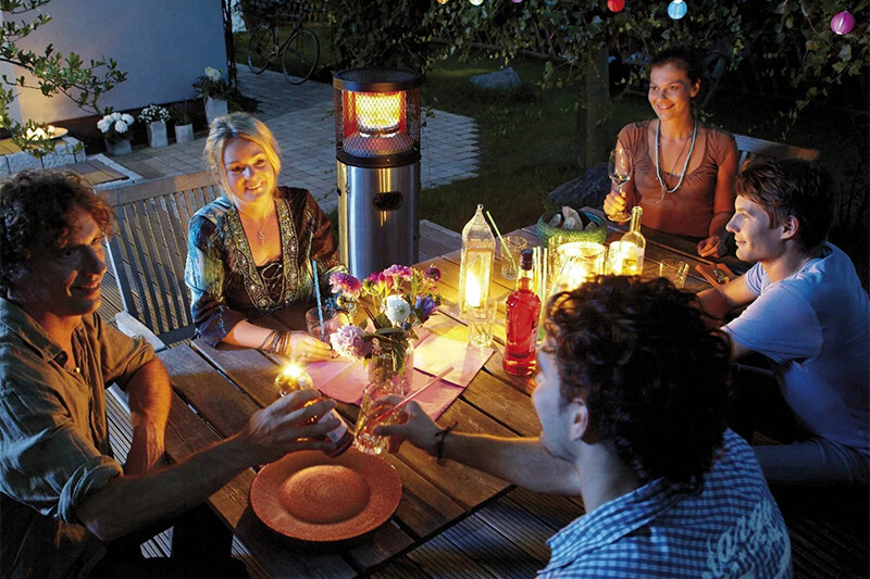 Round-Gas-Heater-for-Residential
