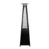 Black Pyramid Flame Patio Heater
