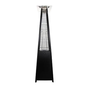 Black Pyramid Flame Patio Heater