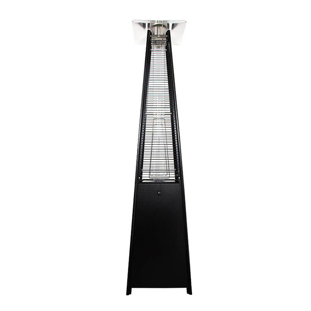 Black Pyramid Flame Patio Heater