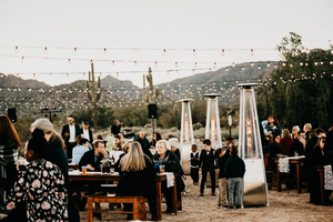 Natural Gas Patio Heater for outdoor dining