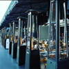 Black Pyramid Flame Patio Heater