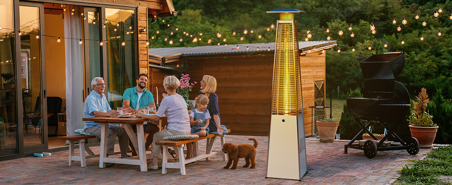 Pyramid Patio Heater