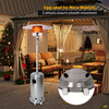 JDX Natural Gas Outdoor Heaters with Wheels and Cover