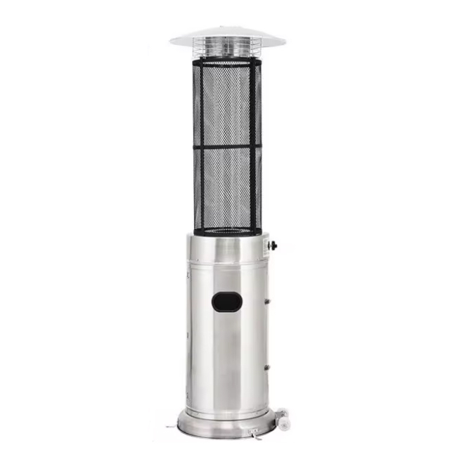 Round Commercial Glass Cylinder Patio Heater