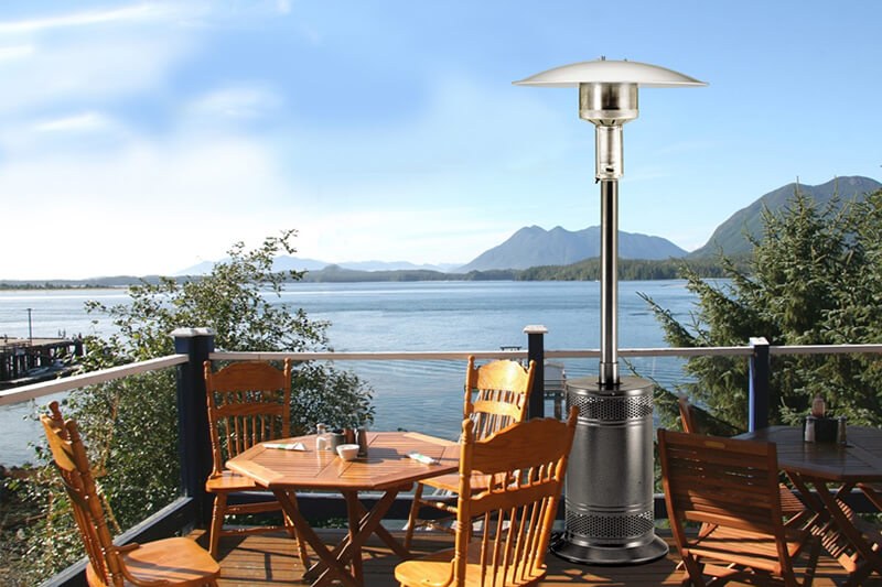 Mushroom-Patio-Heater-for--Mountain-Lodge-Resort